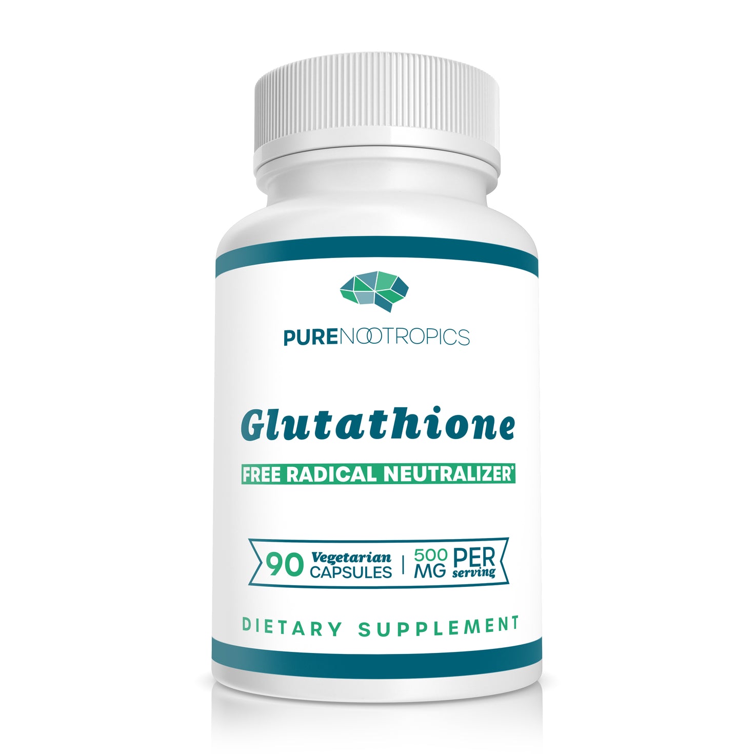 Pure Nootropics Glutathione (500mg) Capsules Or Powder